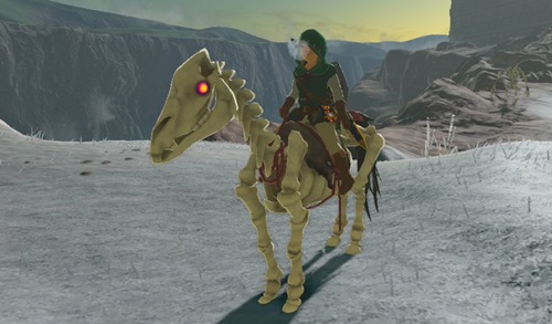ゼルダの伝説ブレスオブザワイルド 光る馬 山のヌシ 巨大馬 骨馬 白馬の入手方法と場所一覧 画像付き攻略